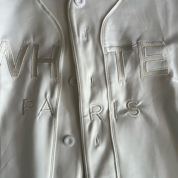 (S)Whte Paris Baseball Jersey - Picture 3 of 8